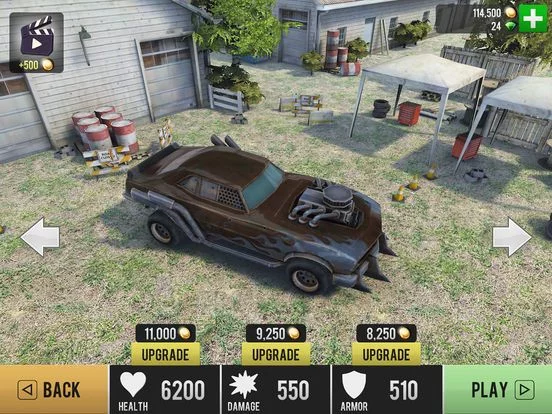 Изображение игры: Zombie Drift 3D