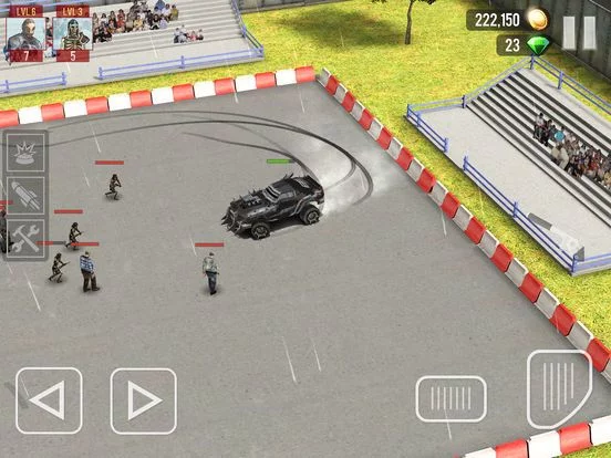 Изображение игры: Zombie Drift 3D