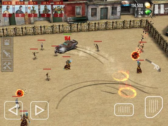 Изображение игры: Zombie Drift 3D