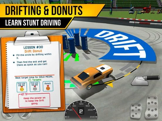 Изображение игры: Race Driving School Car Racing Driver License Test