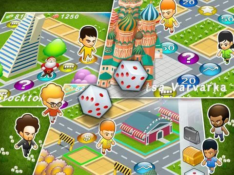Изображение игры: MILLIONAIRE TYCOON: Free Realestate Trading Strategy Board Game