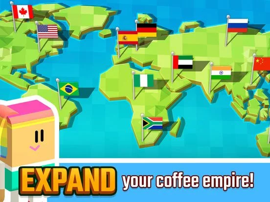 Изображение игры: Idle Coffee Corp