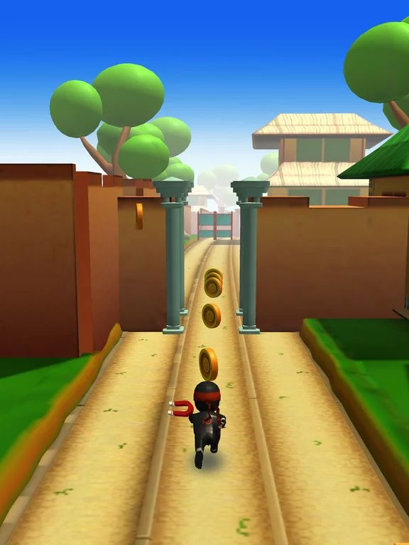 Изображение игры: Ninja Runner 3D