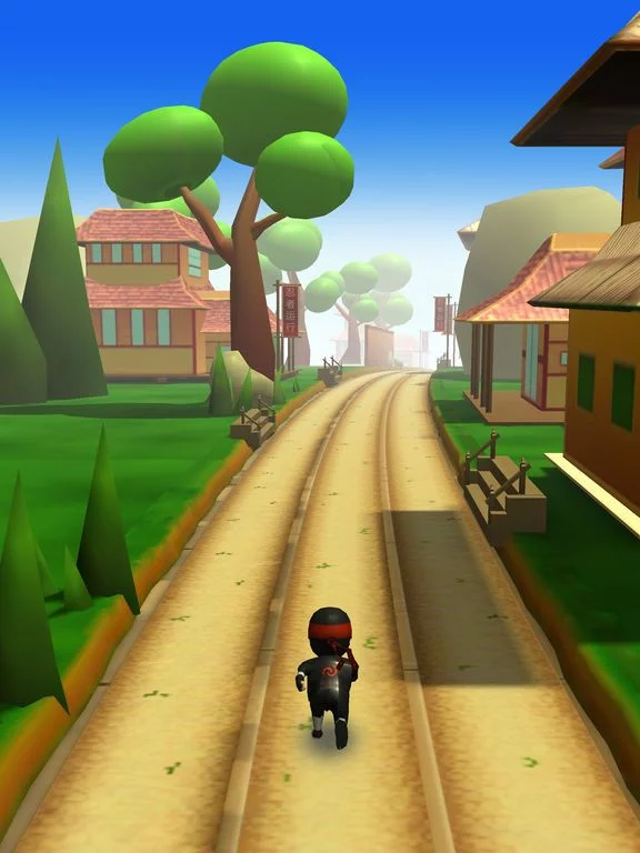 Изображение игры: Ninja Runner 3D