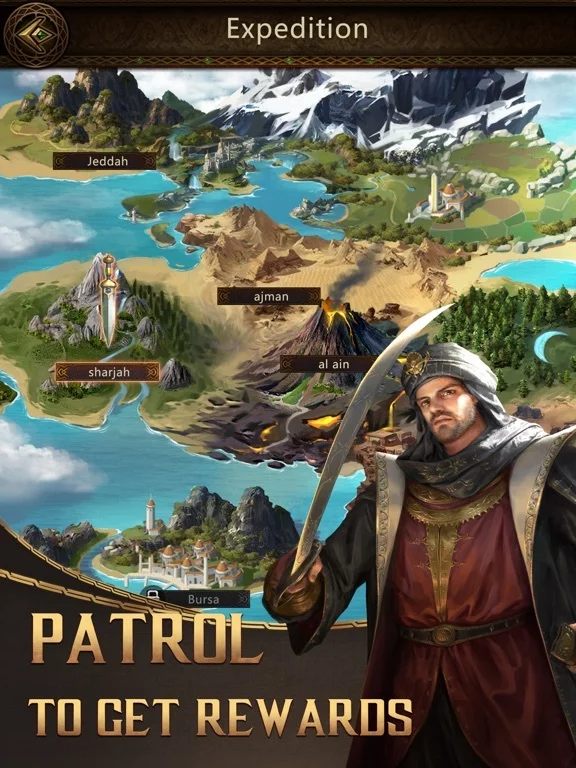 Изображение игры: Clash of Sultans
