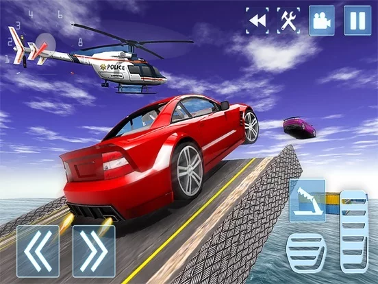 Изображение игры: Crash Course-Stunt Car Driving