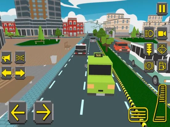 Изображение игры: City Taxi Simulator 2018