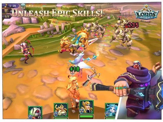 Изображение игры: Lords Mobile: War Kingdom