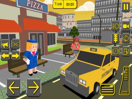 Изображение игры: City Taxi Simulator 2018