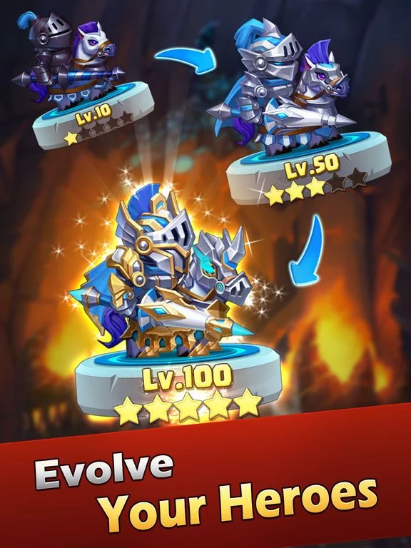 Изображение игры: Taptap Heroes - Idle RPG