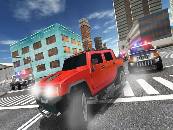 Изображение игры: City Police Chase Car Escape