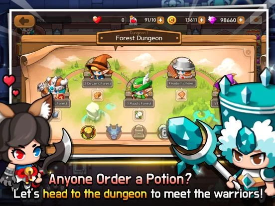 Изображение игры: Dungeon Delivery