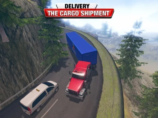 Изображение игры: Cargo Delivery Truck Driver 18