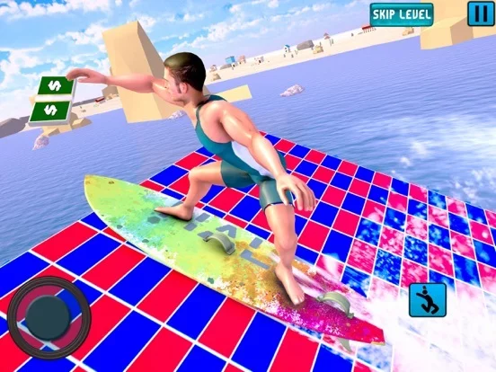 Изображение игры: Extreme Water Surfing Game