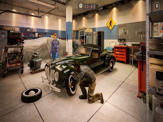Изображение игры: Car Mechanic - Junkyard Tycoon