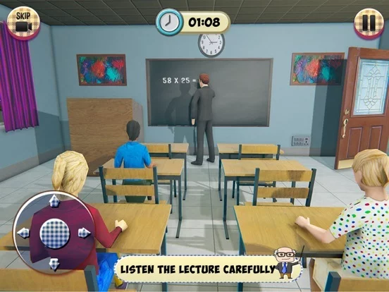 Изображение игры: Virtual High School Girl Game