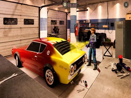 Изображение игры: Car Mechanic - Junkyard Tycoon