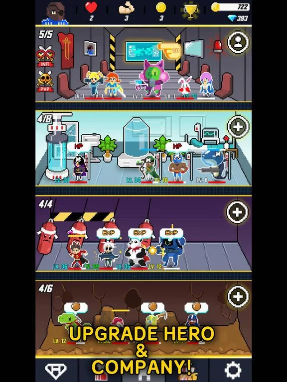 Изображение игры: Retro Rangers