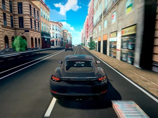 Изображение игры: Traffic Engine: Fury Road Race
