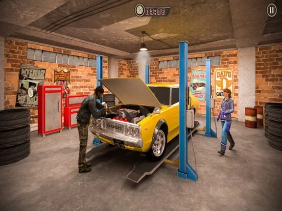 Изображение игры: Car Mechanic - Junkyard Tycoon