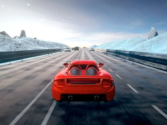 Изображение игры: Traffic Engine: Fury Road Race