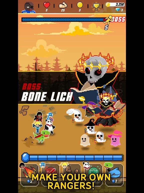 Изображение игры: Retro Rangers