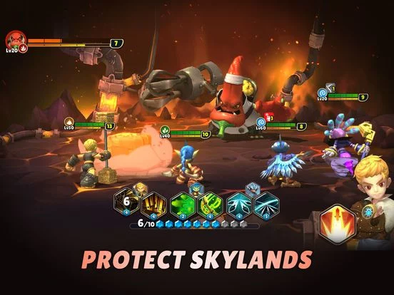 Изображение игры: Skylanders Ring of Heroes