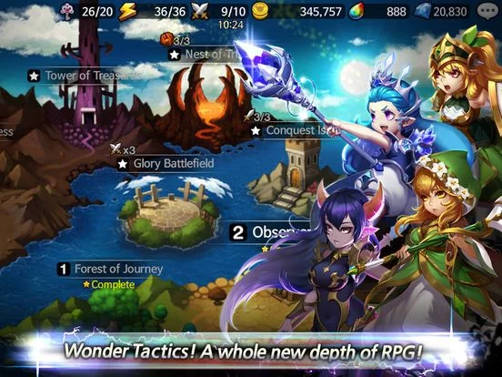 Изображение игры: Wonder Tactics