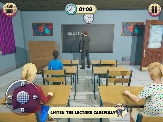 Изображение игры: Virtual High School Girl Game