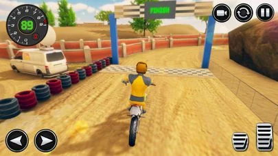 Изображение игры: Dirt Bike Rider Stunt Games 3D