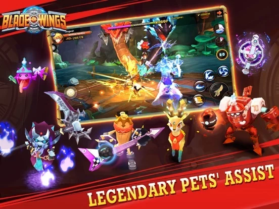 Изображение игры: Blade & Wings: Fate of Legends