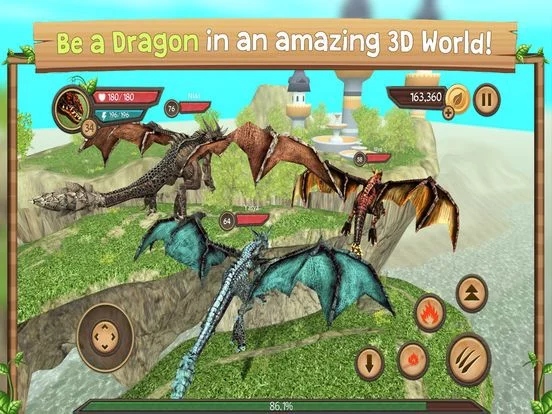 Изображение игры: Dragon Sim Online