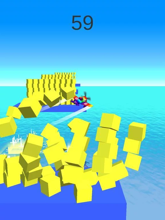 Изображение игры: Plane Bump 3D