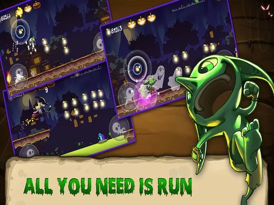 Изображение игры: Halloween Running