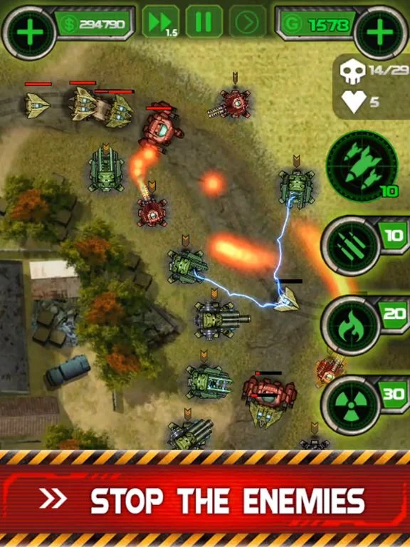Изображение игры: Tower Defense - Civil War