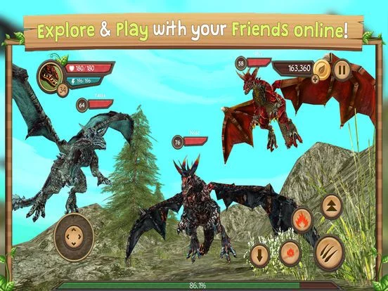 Изображение игры: Dragon Sim Online