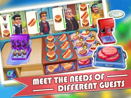 Изображение игры: Cooking Rush - Food Games