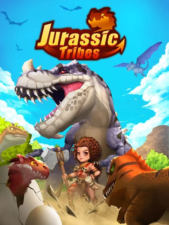 Изображение игры: Jurassic Tribes