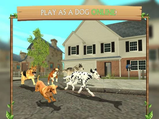 Изображение игры: Dog Sim Online: Build A Family