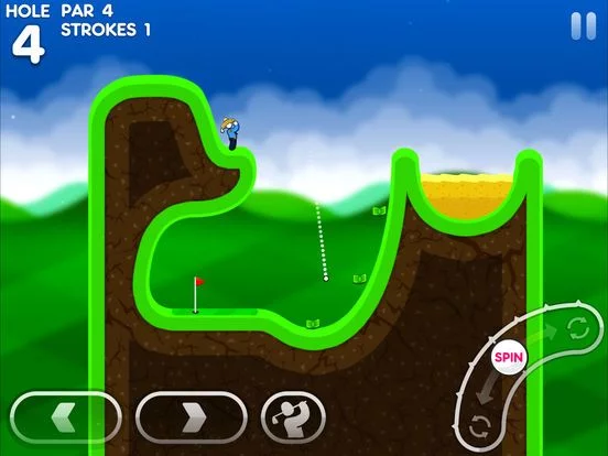 Изображение игры: Super Stickman Golf 3