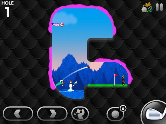 Изображение игры: Super Stickman Golf 3