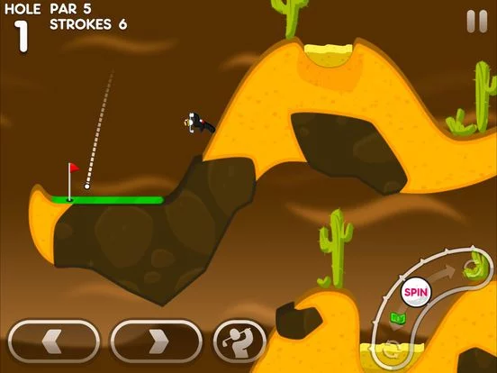 Изображение игры: Super Stickman Golf 3