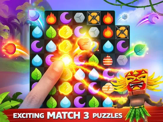 Изображение игры: Puzzle Island: Match 3 Game