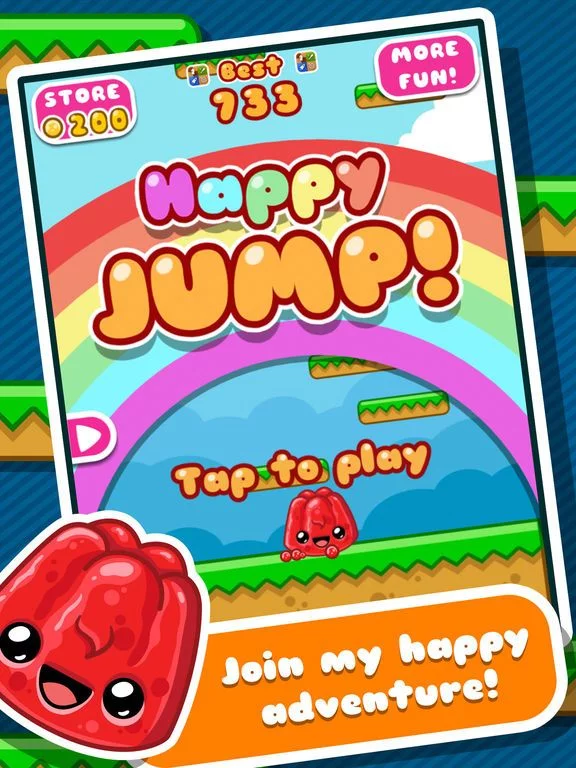 Изображение игры: Happy Jump