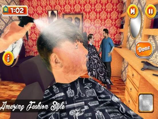 Изображение игры: Dude's Barber! The Game