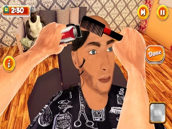 Изображение игры: Dude's Barber! The Game