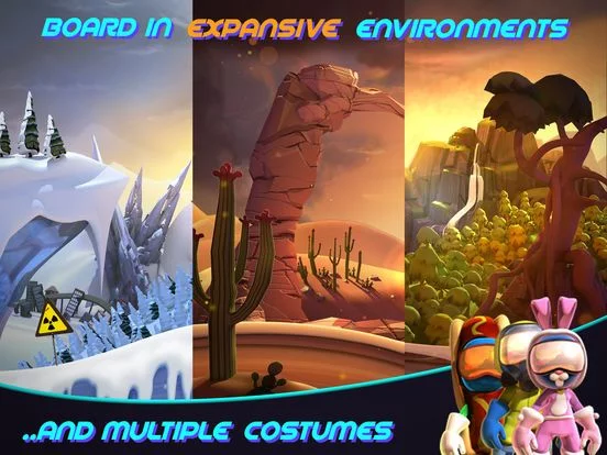 Изображение игры: RAD Boarding