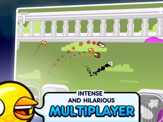 Изображение игры: Flappy Golf 2