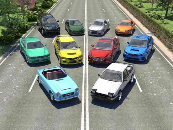 Изображение игры: Japanese Road Racer Pro