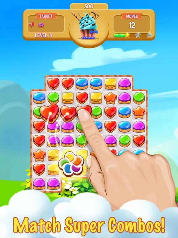 Изображение игры: Cupcake Bakery Match 3